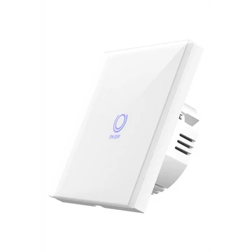 Woox Smart Zigbee Jelzőfényes Fali Kapcsoló - R7063 (Zigbee 3.0, beltéri)