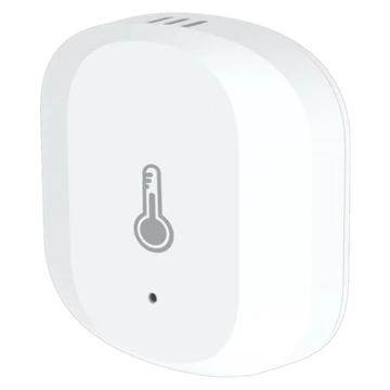 Woox Smart Zigbee Páratartalom és Hőmérséklet Érzékelő - R7048 (1xCR2032, Zigbee 3.0, beltéri)
