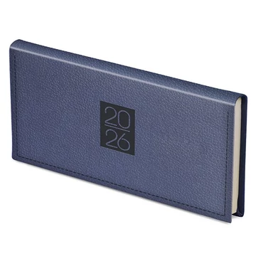 Zsebnaptár Bolero fekvő, krémszínű lapokkal (kék) Realsystem 2024 Zsebnaptár Bolero fekvő, krémszínű lapokkal (kék) Realsystem 2024