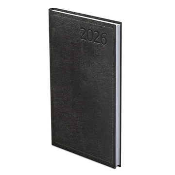 Zsebnaptár standard álló, fehér lapokkal (fekete) Realsystem 2024 Zsebnaptár standard álló, fehér lapokkal (fekete) Realsystem 2024