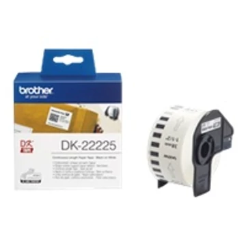 Brother DK-22225 folytonos szalagcímke 38mm x 30,48m öntapadós White Brother DK-22225 folytonos szalagcímke 38mm x 30,48m öntapadós White