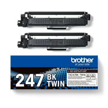 Brother TN247BKTWIN fekete toner (eredeti)