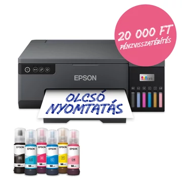 Epson Ecotank L8050 A4 színes tintasugaras multifunkciós nyomtató Epson Ecotank L8050 A4 színes tintasugaras multifunkciós nyomtató