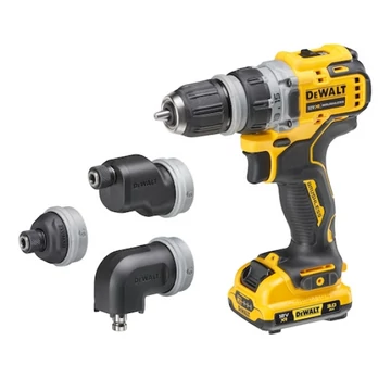 DEWALT Multi Csavarozó 12V, XR, 2x3Ah, Akku., töltő, tok