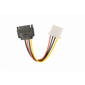 Gembird CC-SATA-PS-M SATA (male) to Molex (female) power cable, 0,15m Gembird CC-SATA-PS-M SATA (male) to Molex (female) power cable, 0,15m