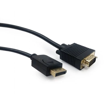 Gembird CCP-DPM-VGAM-6 DisplayPort to VGA adapter cable 1,8m Black Gembird CCP-DPM-VGAM-6 DisplayPort to VGA adapter cable 1,8m Black