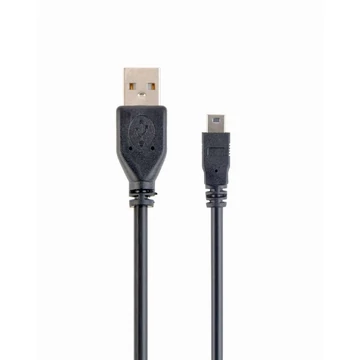 Gembird CCP-USB2-AM5P-6 USB2.0 A-plug Mini cable 1,8m Black Gembird CCP-USB2-AM5P-6 USB2.0 A-plug Mini cable 1,8m Black