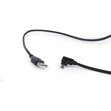 Gembird Double-sided right angle microUSB 1,8m blister cable Black Gembird Double-sided right angle microUSB 1,8m blister cable Black