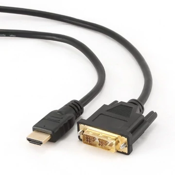 Gembird HDMI to DVI-D (Single Link) (18+1) cable 1,8m Black Gembird HDMI to DVI-D (Single Link) (18+1) cable 1,8m Black
