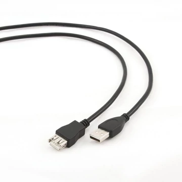 Gembird USB2.0 extension cable 3m Black Gembird USB2.0 extension cable 3m Black