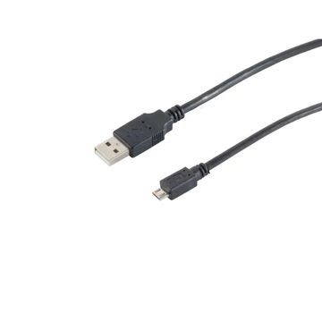 Noname USB A - microUSB cable 0,6m Black Noname USB A - microUSB cable 0,6m Black