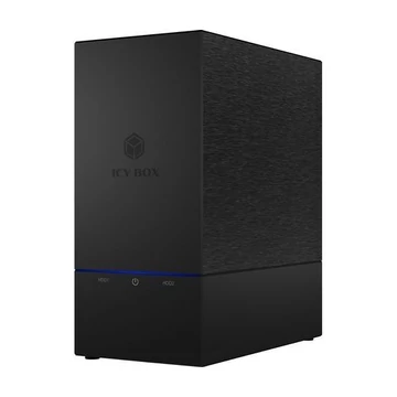 Raidsonic Icy Box RAID ház USB 3.1 Gen 2 Type-C