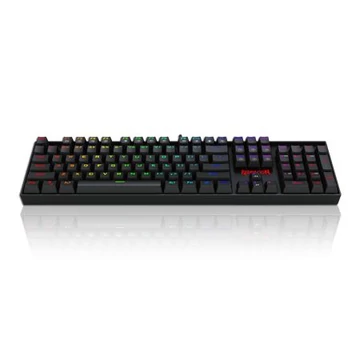 Redragon Mitra RGB Backlit Mechanical Keyboard Blue Switches Black HU
