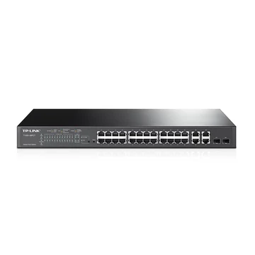 TP-Link TL-SL2428P 24-Port 10/100Mbps + 4-Port Gigabit Smart PoE+ Switch TP-Link TL-SL2428P 24-Port 10/100Mbps + 4-Port Gigabit Smart PoE+ Switch