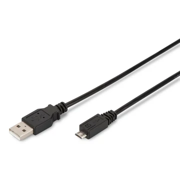 Assmann USB 2.0 connection cable, type  A - micro B Assmann USB 2.0 connection cable, type  A - micro B