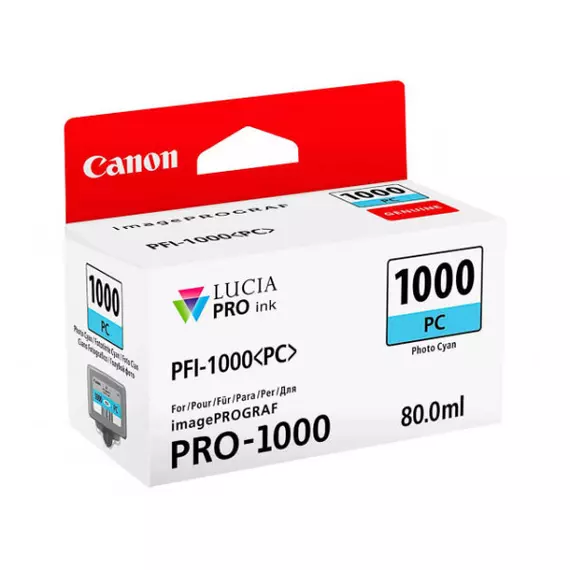 Canon PFI1000 Photo Cyan Cartridge (eredeti)