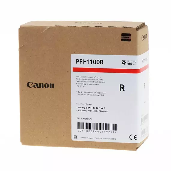 Canon PFI1100 Red Cartridge (eredeti)