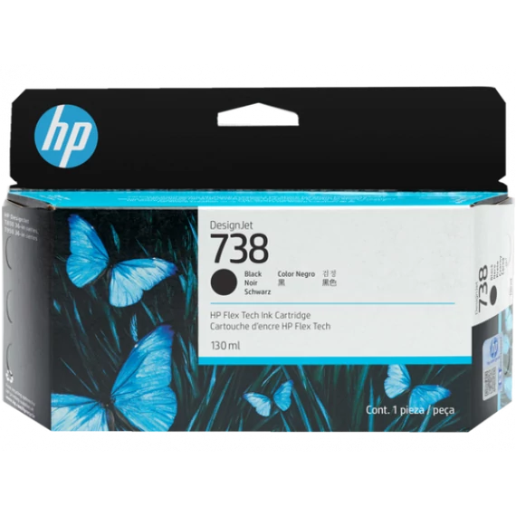 HP 498N4A Patron Black 130ml No.738 /o/