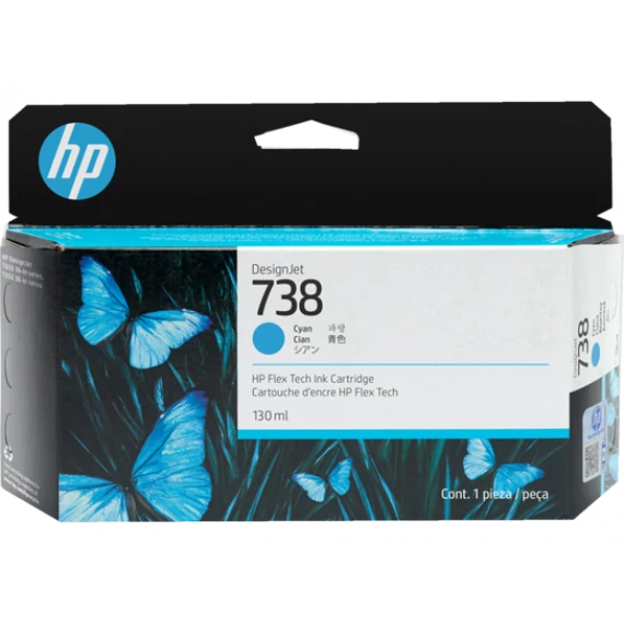 HP 498N5A Patron Cyan 130ml No.738 /o/