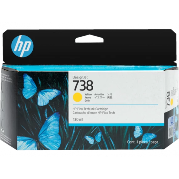 HP 498N7A Patron Yellow 130ml No.738 /o/