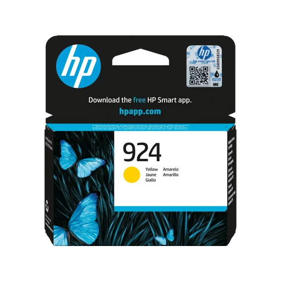 HP 4K0U5NE Patron Yellow No.924 /o/
