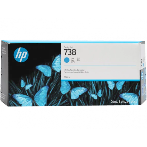 HP 676M6A Patron Cyan 300ml No.738 /o/