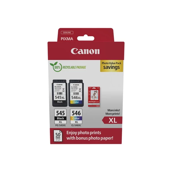 Canon PG545XL+CL546XL+10x15 GP501 Multipack /o/