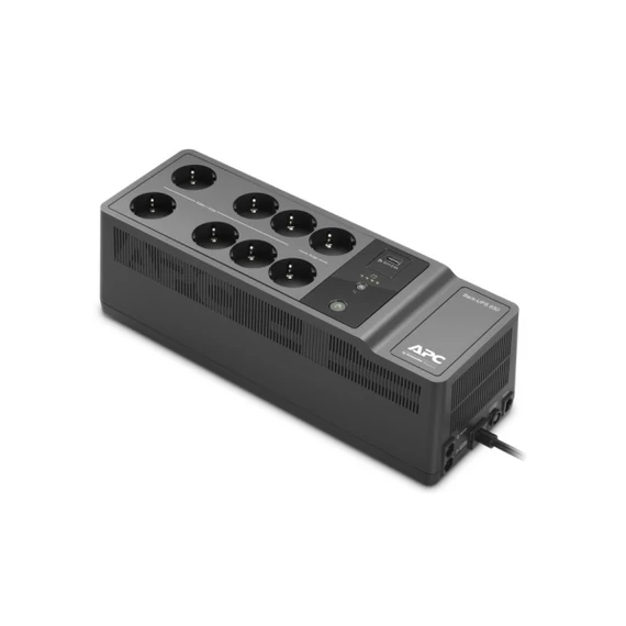 Szünetmentes tápegység, 400W/650VA, 230V, 6+2 Schuko, 1xUSB, APC
