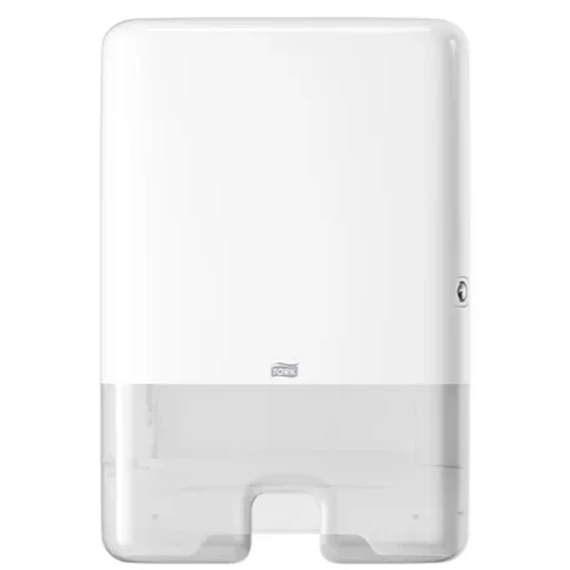 Kéztörlő adagoló, Interfold hajtogatás, H2 rendszer, Elevation, TORK "Xpress® Multifold", fehér