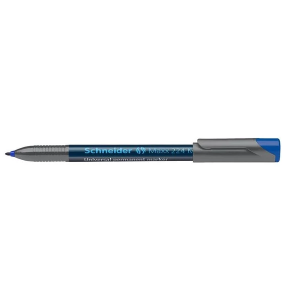 Alkoholos marker, OHP, 1 mm, SCHNEIDER "Maxx 224 M", kék