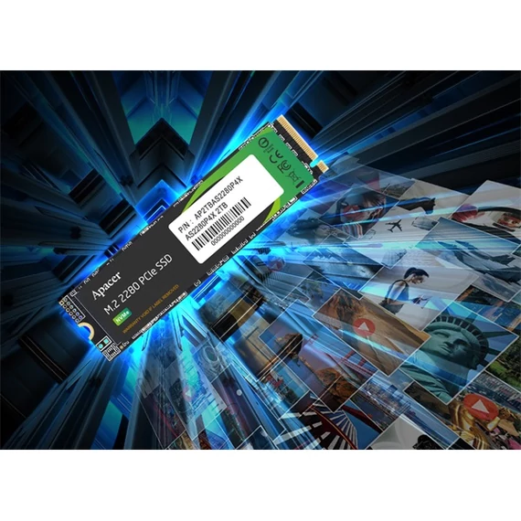 Apacer 512GB M.2 2280 NVMe AS2280P4X