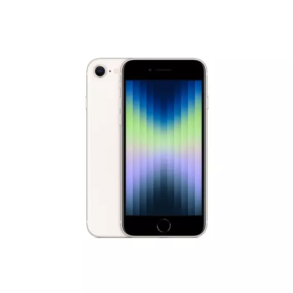 Apple iPhone SE3 4,7" 5G 4/128GB Starlight (fehér) okostelefon