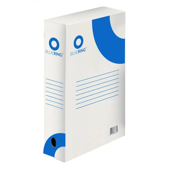 Archiváló doboz boxy A4, 100mm, gerinccel karton Bluering®