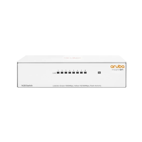 Aruba Instant On 1430 8x GbE LAN port nem menedzselhető switch