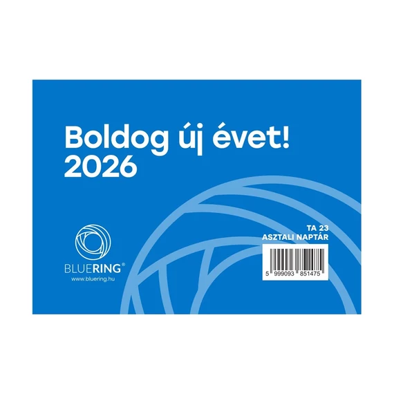 Asztali naptár TA-23 2025 Bluering®