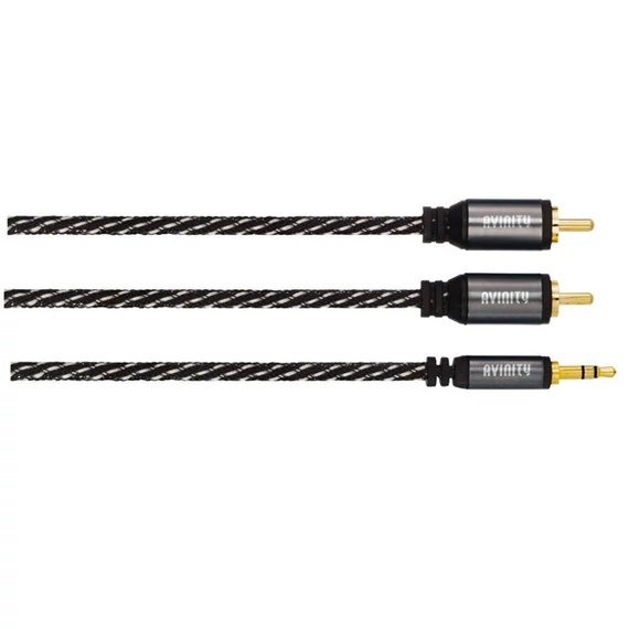 Avinity 127077 [2] 1,5m 3,5mm jack-2RCA audio kábel