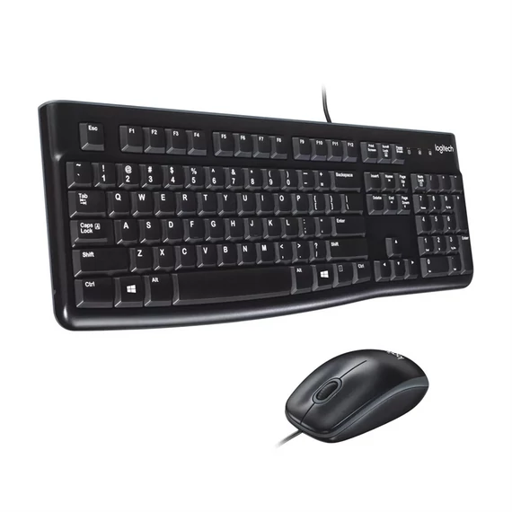 Logitech MK120 HUN fekete USB billentyűzet + egér
