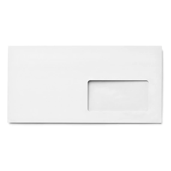 Boríték GPV LA/4 szilikonos bélésnyomott 110x220mm jobb ablakos 45x90mm J20A20 1000db/doboz