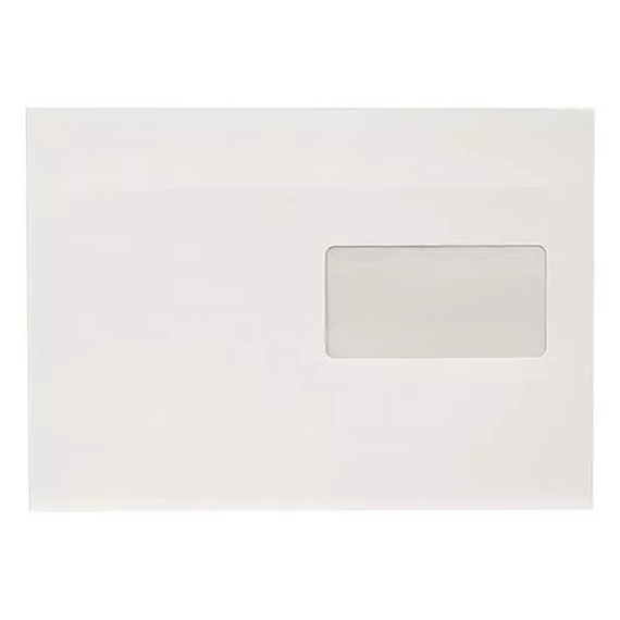 Boríték GPV LC/5 szilikonos bélésnyomott 162x229mm jobb ablakos 35x90 J28A20 500db/doboz