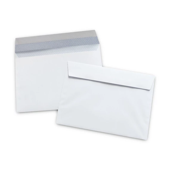Boríték LC/5 szilikonos bélésnyomott 162×229mm, Bluering®, fehér
