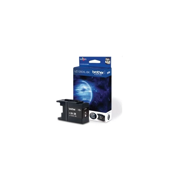 Brother LC1280XLBK fekete tintapatron (eredeti)