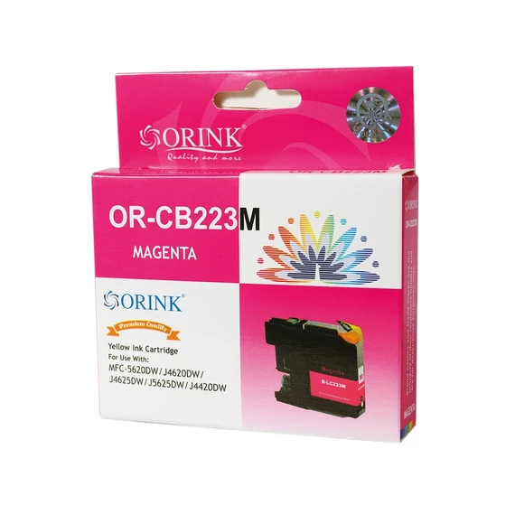 Brother LC223XL tintapatron magenta (utángyártott Orink)