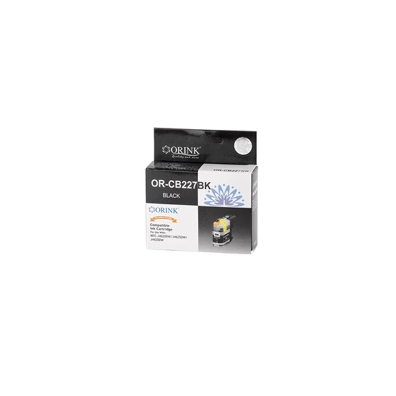 Brother LC227XL tintapatron black (utángyártott Orink)