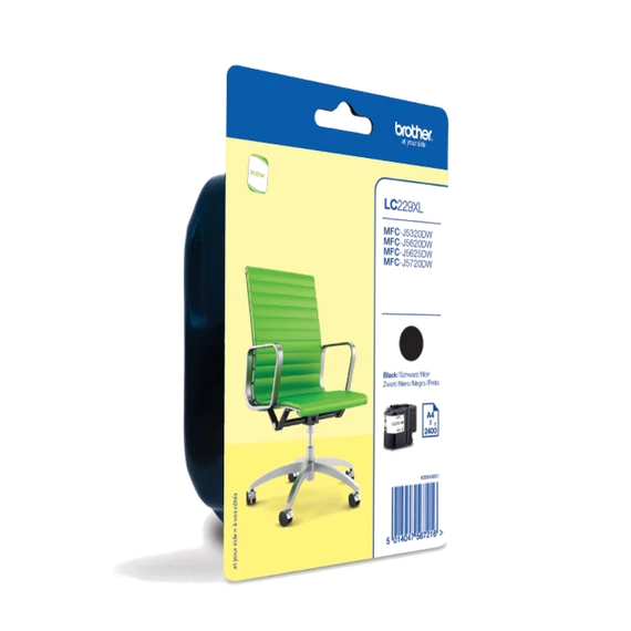 Brother LC229XLBK fekete tintapatron (eredeti)