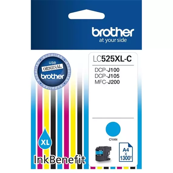 Brother LC525XLC cián tintapatron (eredeti)
