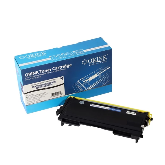 Brother TN350/TN2000/TN2005/TN2025/TN2050 toner (utángyártott Orink)