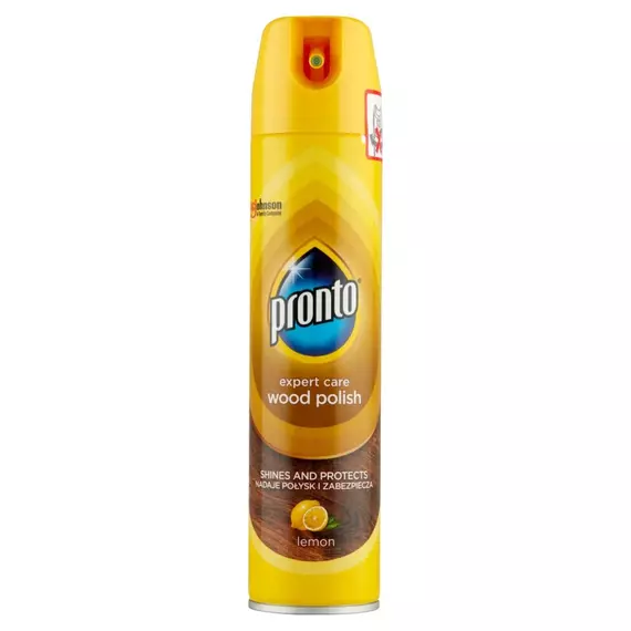 Bútorápoló aerosol 250 ml Pronto® Expert Care lemon