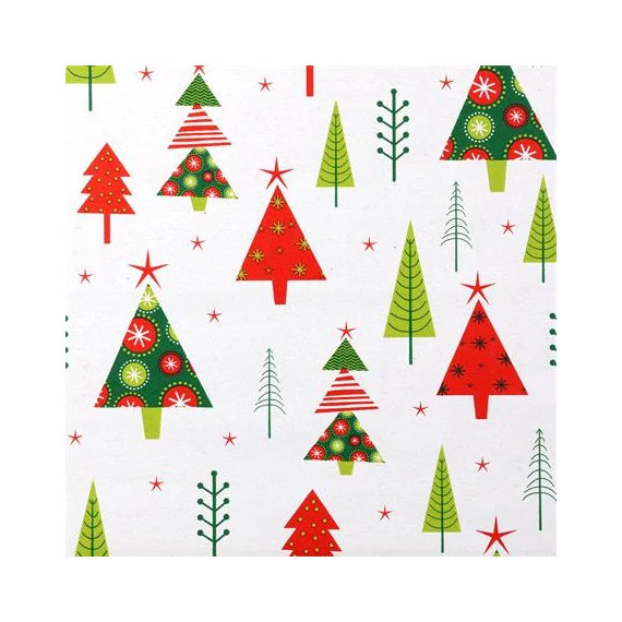 Csomagolópapír, íves, 70x200 cm, Karácsonyi 2, VICTORIA PAPER