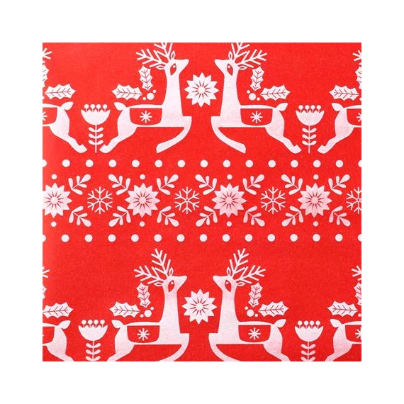 Csomagolópapír, íves, 70x200 cm, Karácsonyi 3, VICTORIA PAPER