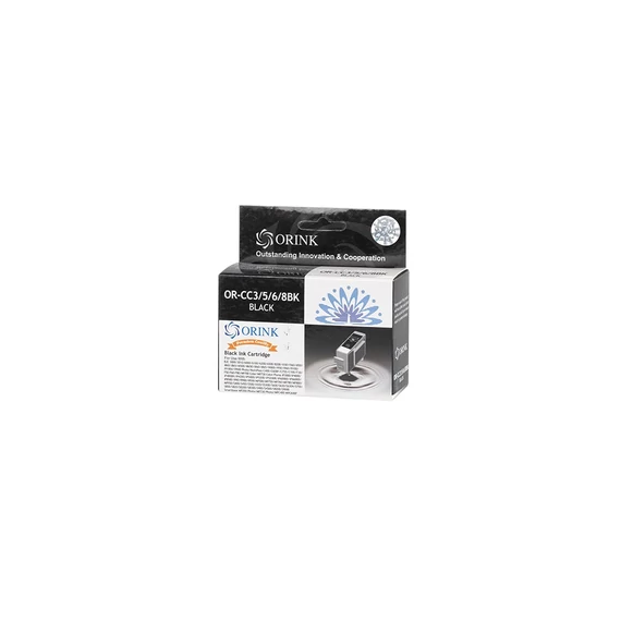 Canon BCI3/BCI5/BCI6/BCI8 tintapatron black (utángyártott Orink)